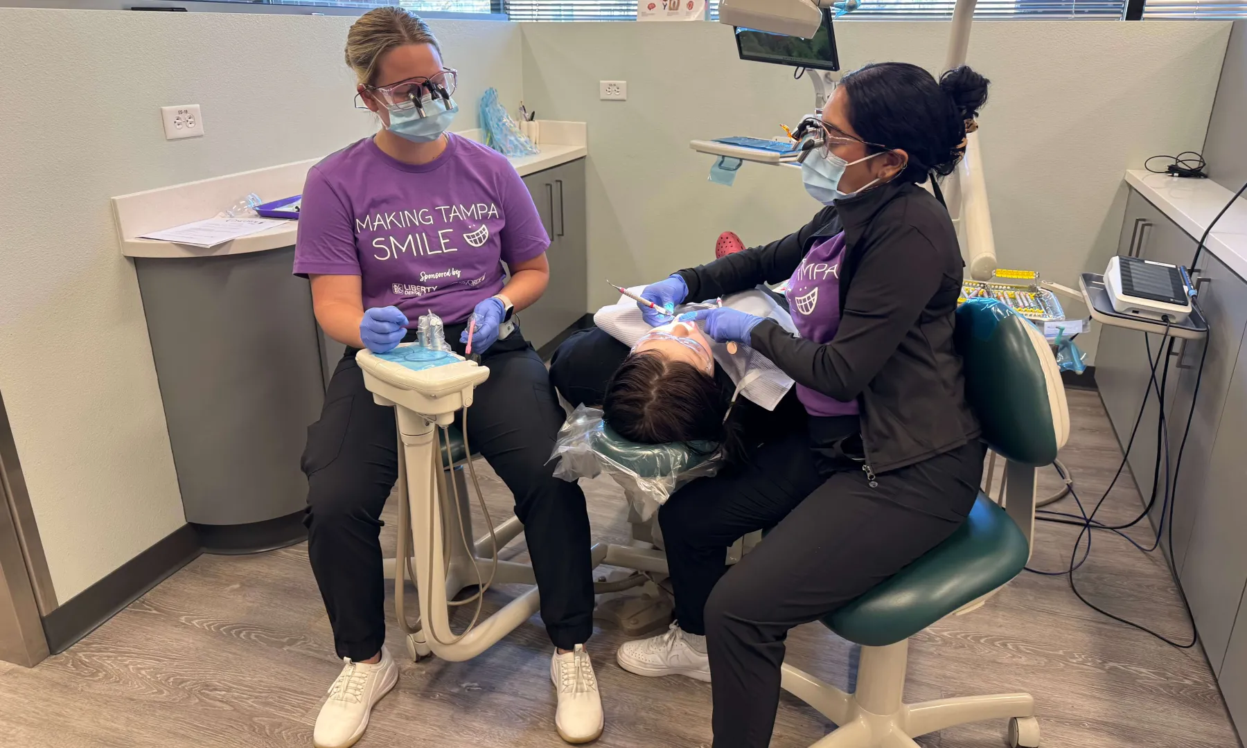 Concorde free dental cleaning for kids event
