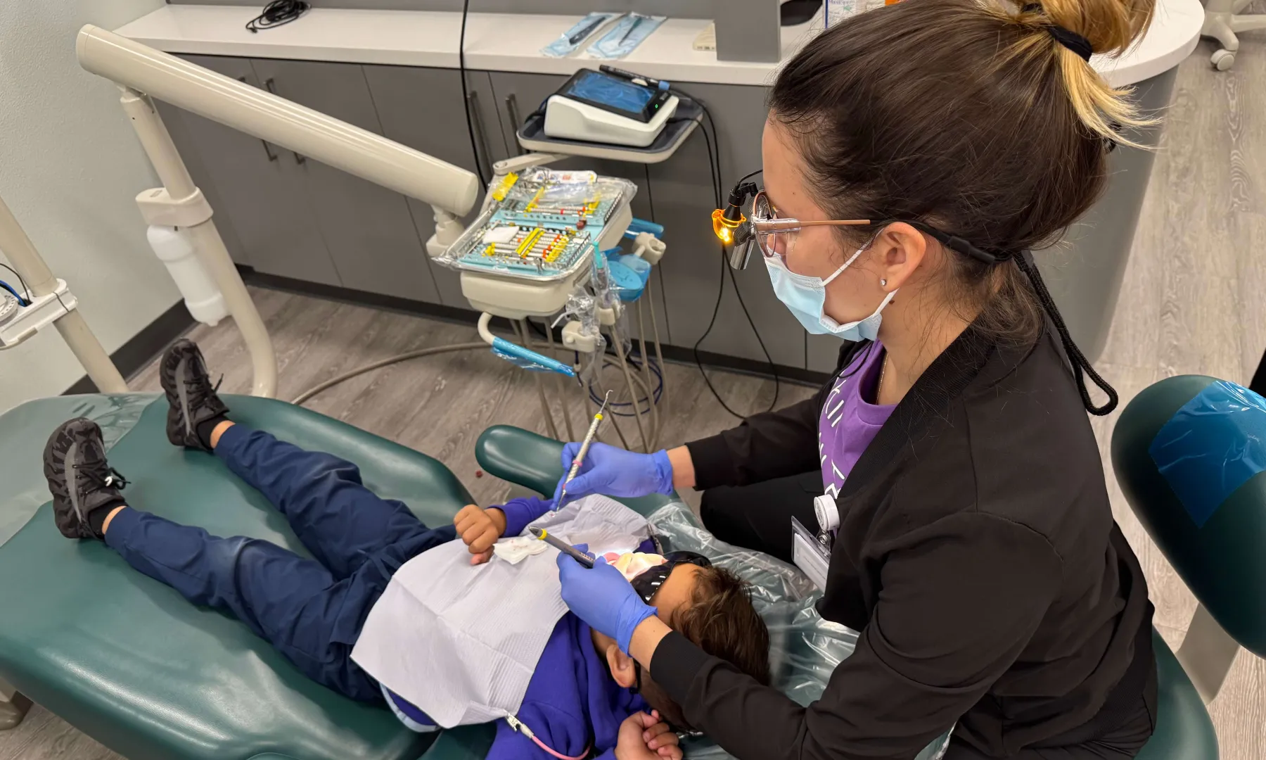 Concorde free dental cleaning for kids event