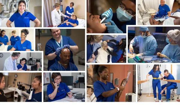 Concorde Healthcare Training Programs Collage