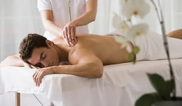 Man getting massage