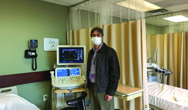 Dallas Cardiovascular Sonography Program Director Dr. Javaid Ajmal