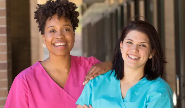 two LPNs at work