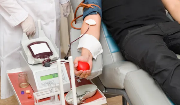 national blood donation month