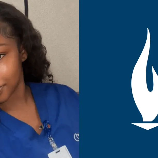 Aryana-female-surgical-technologist-wears-blue-Concorde-scrubs-and-smiles-for-camera