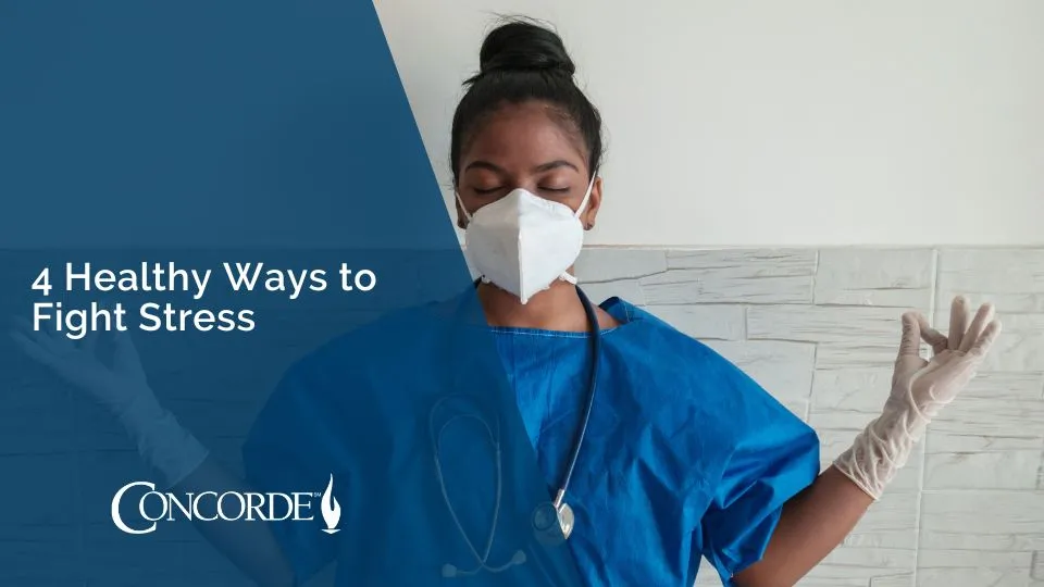 4 healthy ways to fight stress