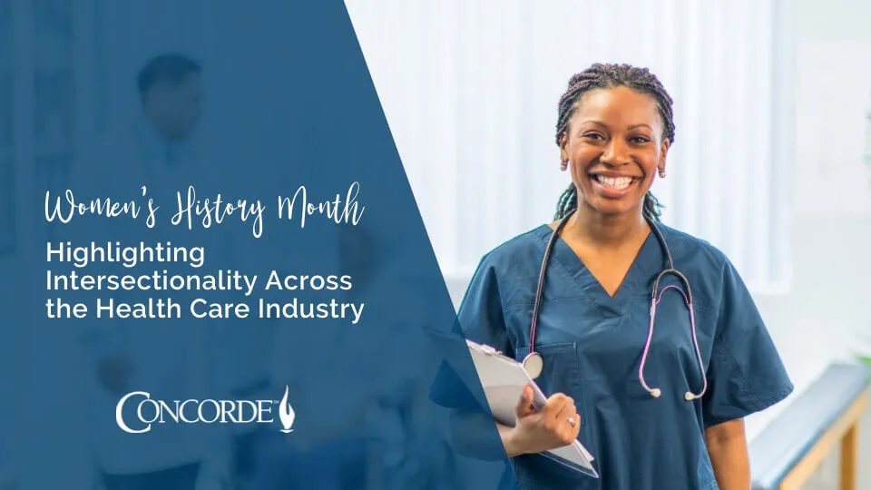 Women's history month nurse in scrubs Women's history month nurse in scrubs