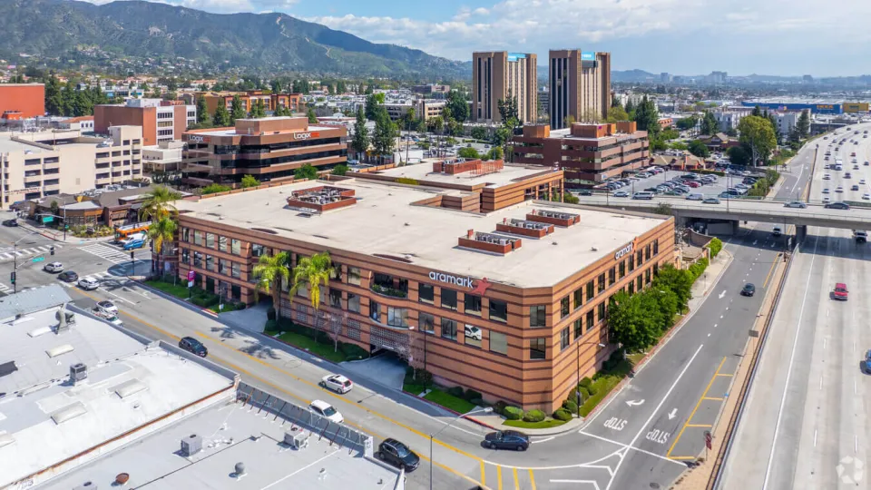 Aerail image of Concorde North Hollywood's new location in Burbank, CA
