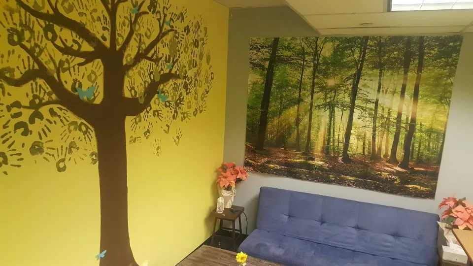 Cool stuff on campus - CANHY VN students - Finished Room Vocational Nursing Students transform lactation room