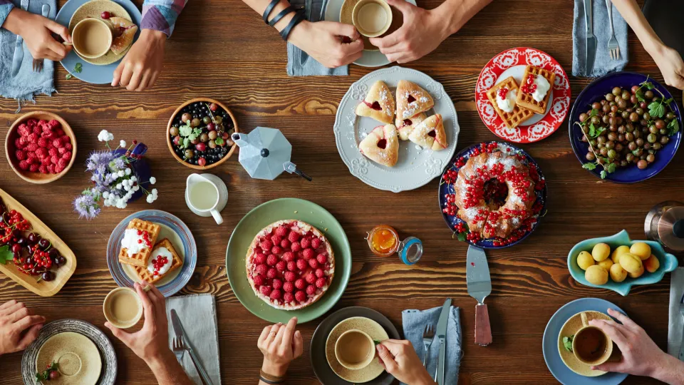 Delicious pastry health care awareness