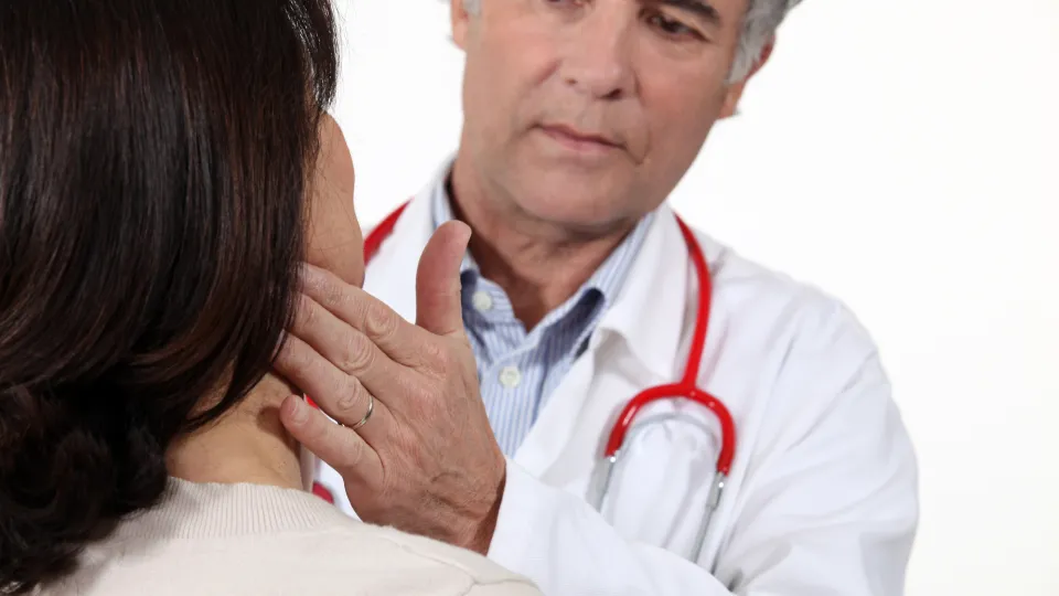Doctor checking patient is well health care professionals